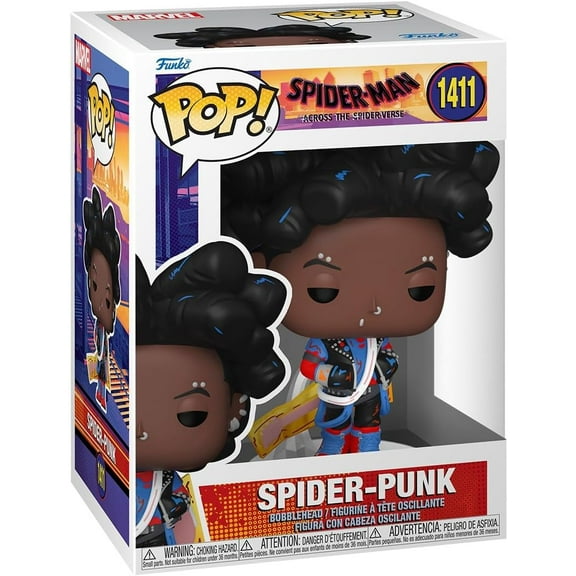 Funko POP! Marvel: S-M:ATSV S2- Spider-Punk(UN)