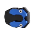 thumbnail image 1 of EeaseCA Motorcycle Kickstand Foot Side Stand Extension Enlarger Pad Support Plate (Blue), 1 of 7
