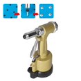thumbnail image 4 of Fdit Air Riveting rifle,Pneumatic Riveter Short Cylinder Air Rivet rifle Hydraulic Riveting Tool Set Kit KP‑701, 4 of 8