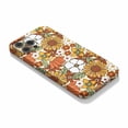 thumbnail image 3 of Retro Flowers Case Compatible with iPhone 14,Aesthetic Art Design Full Cover Protective Case, 3 of 5