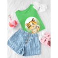 thumbnail image 3 of Whatever Cat T-Shirt Toddler -Kayomi Harai Designs,  5 Toddler, 3 of 4