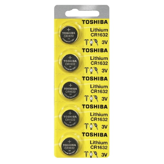 Toshiba CR1632 3 Volt Lithium Coin Battery (500 Batteries)