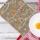 thumbnail image 5 of Aparatos de cocina, accesorios de cocina, toalla navideña de doble cara con lentejuelas bordadas, árbol de Navidad, copos de nieve, toalla espesa con absorción de agua, regalo navideño, toallas de coc, 5 of 6