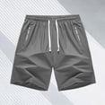 thumbnail image 2 of Women's Lightweight Sports Running Shorts Summer Casual Athletic Shorts with Pockets by Yigetop Grey M, 2 of 7