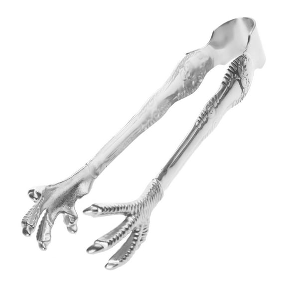HGYCPP Stainless Steel Ice Tongs Claw Shape Sugar Tongs for Cocktail Whiskey Teas