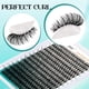 thumbnail image 2 of Kit de extensión de pestañas GEMERRY Thick Lash Clusters D Curl 80P, 2 of 9