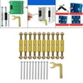 thumbnail image 2 of serony Cassette Screws Support Rod Kit Rust Resistant Repair Device for Wall Switch 86 Gold, 2 of 9