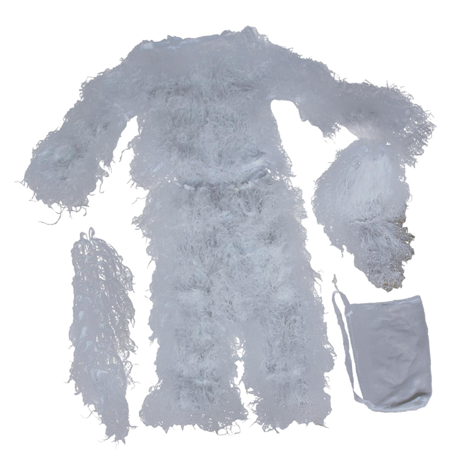 Ghillie Suit Hunting suits Jacket and Pants Gilly Suit Apparel Clothing for Turkey Hunting Bird Watching 130