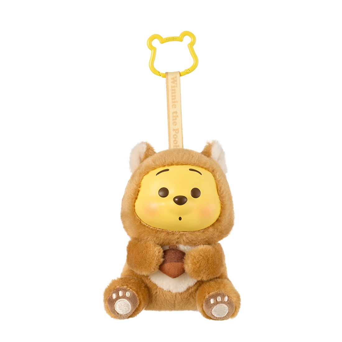 MINISO Disney Winnie the Pooh Naughty Party Blind Box, Vinyl Plush Pendant Collectible Toy, Random One Piece