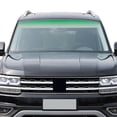 thumbnail image 4 of 2X Car Tinting Film Top Front Windshield Foil Solar Protection Gradient 20X150cm (Green),2 * Tinting Film,green, 4 of 5