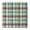 Multi Color Checkerboard, variant on Green Black Checkerboard Checkered Pattern Square Fitted Tablecloth with Elastic Edge,Square Table Cover,Washable Elastic Table Cover for Home Kitchen Party Decor 36"x36"
