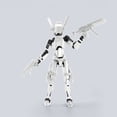 thumbnail image 7 of 3D Printed Finished Titan Robot Mobile Doll Set with 9 Angel Weapons and Fully Movable Joints for Collectors Desktop Figure White, 7 of 7