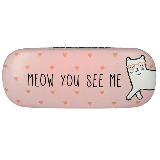 Sass & Belle Cutie Cat Meow You See Me Meow You Don't Glasses Case