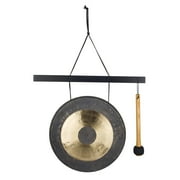 Woodstock Wind Chimes Signature Collection, Woodstock Hanging Chau Gong, Medium 30'' Wind Gong HCGONGM
