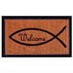 Calloway Mills Christian Welcome Outdoor Doormat 2' x 3'