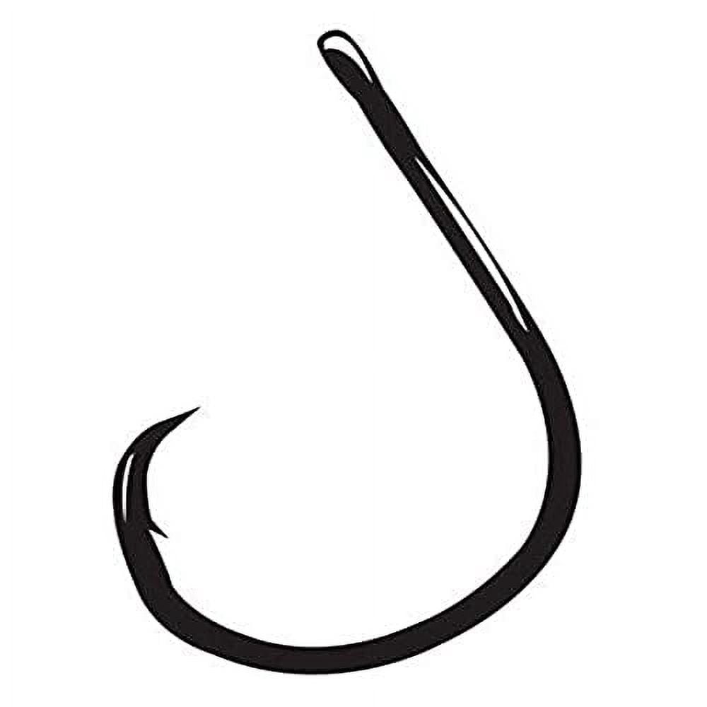 Octopus Circle Hook Tackle, Size: (100 Pack) NS Black, 4/0