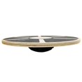 thumbnail image 3 of BalanceFrom Non-Slip Wooden Wobble Balance Board core Trainer 15.55-inch Diameter with 360 Rotation for Stability Training (Black), 3 of 7
