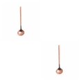 thumbnail image 1 of Cateissary Mango Largo Acero Inoxidable Cuchara Café Helado Sopa Cucharita Cubertería Type3 NO3, 1 of 6