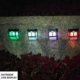 thumbnail image 1 of Xihbxyly Lámpara de Pared para Exterior, Luz Led de Bajo Consumo, Suave y Antideslumbrante, Alta Luminosidad, Diseño Impermeable, Decoración para Jardín y Patio, Fácil Cableado, Paquete de 4, Tamaño, 1 of 2