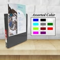 thumbnail image 2 of 3 Ring Binder 1" Economy View Binders Black, Hold 175 Sheets, 12-Count, 2 of 6