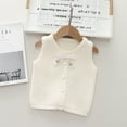 thumbnail image 3 of Esaierr 1-5 Years Girls Cute Sweaters Vest for Baby Kids,Fall Sleeveless Jacket,Button down Knit Waistcoat, 3 of 9