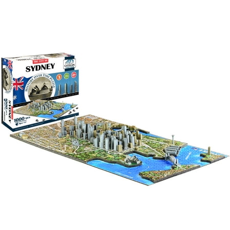 4D Cityscape: 4D Sydney Cityscape Time Puzzle (Other)