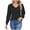 Z3-Black, variant on vigerkar Womens Fashion Short Sleeve Eyelet Tops Summer Casual Blouses Dressy Tops with Ruffle Hem (White, XL)