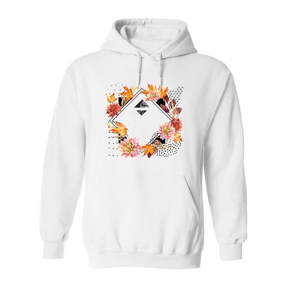 Watercolor Floral Arrangement. Hoodie Women -Image by Shutterstock, Female 3X-Large