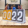 thumbnail image 6 of 4 digits Score Board Large Game for Tennis Ball Basketball Volleyball Yellow Gray, 6 of 8