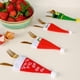 thumbnail image 4 of Christmas Santa Hats Christmas Table Decorations Tableware Utensil Holder Pockets Knife Spoon Fork Covers Xmas Party Decor, 4 of 5