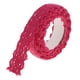 thumbnail image 1 of Cinta de encaje de tela de 15 mm, estilo coreano, decorativa, para manualidades, rollo de cinta de encaje, 2 yardas Rosa roja, 1 of 9