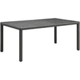 thumbnail image 6 of Modway Sojourn 7 Piece Outdoor Patio Sunbrella Dining Set, Multiple Colors, 6 of 8