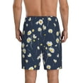 thumbnail image 6 of KLL Daisies Flowers for Men's 1-Pack Shorts,Sleep Pajama Shorts for Men Soft Pj Shorts Men's Pajama Bottoms Sleepwear -Small, 6 of 7