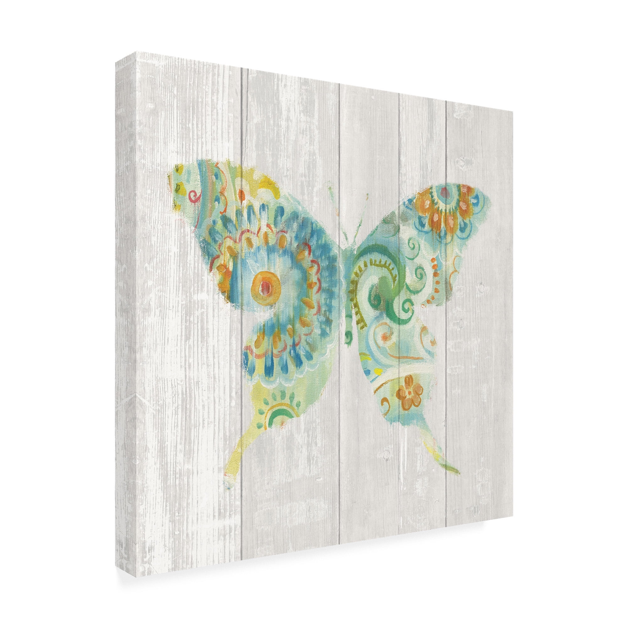 Trademark Fine Art 'Spring Dream Paisley IX' Canvas Art by Danhui Nai