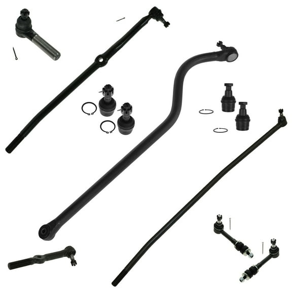 TRQ 11 Piece Kit Tie Rod Ball Joint Track Sway Bar Link for Ram 2500 3500 New PSA59480