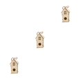 thumbnail image 1 of Kearding Alimentador de pájaros de con cordón, accesorio de bricolaje, suministros para mascotas, casa de pájaros colgante montada en la Type1 NO1, 1 of 6