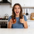 thumbnail image 4 of Wooden Tea Cups Water Cup Wood Coffee Mug Wooden Teacups Wine Mug for Drinking, Milk, Hot Drinks, 4 of 7