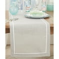 thumbnail image 5 of Saro Lifestyle Classic Border Design Table Runner Red, 5 of 5