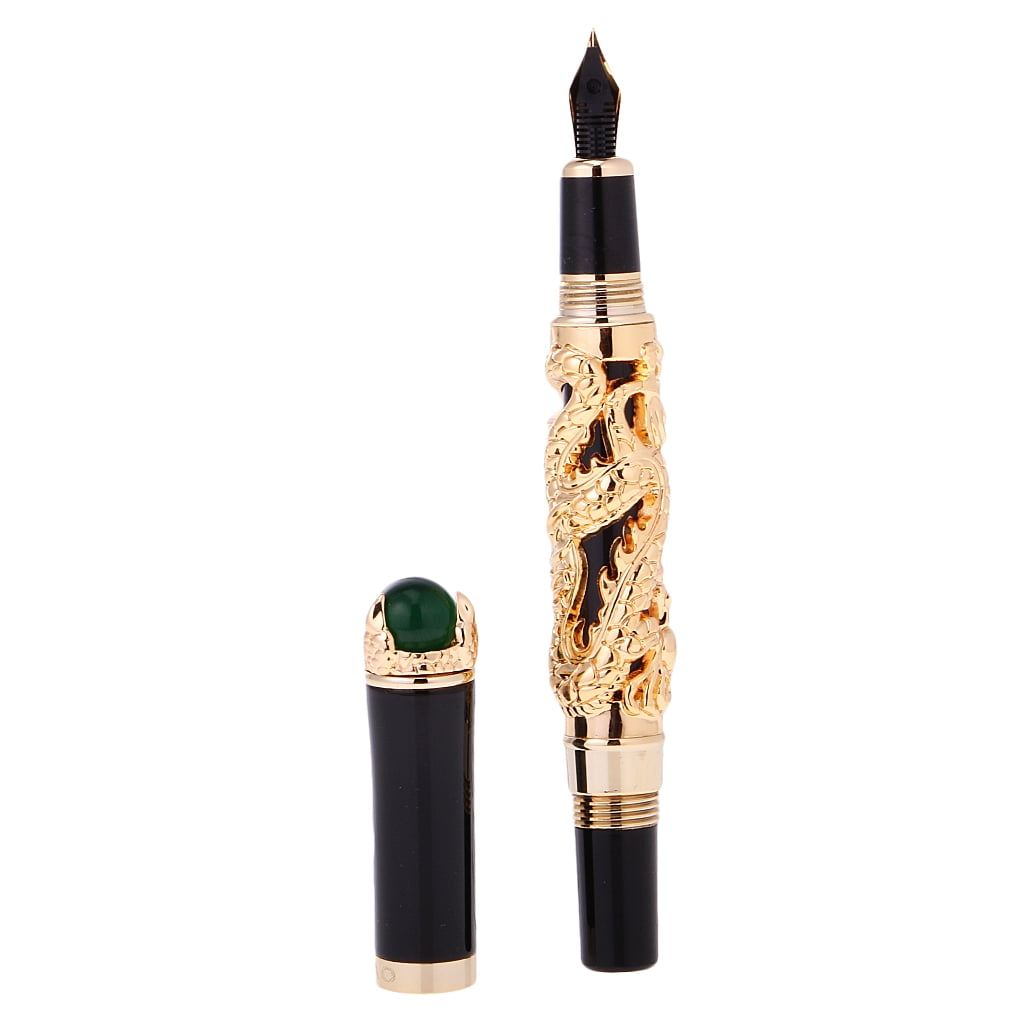 Metal DRAGON Fountain Pen Deluxe Fountain NIB 140mm en