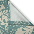 thumbnail image 3 of Ambesonne Floral Kitchen Curtains, Marrakech Paisley, 55"x39", Teal and Beige, 3 of 3
