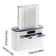 thumbnail image 4 of Fiudx Dispensador Automático de Hilo Dental, Diseño de Sensor Inteligente, Bandeja Retráctil, Higiénico y Fácil de Usar, Ideal para Uso Doméstico, Restaurante y Hotel, Incluye 100 Palitos de Hilo Den, 4 of 6