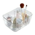 thumbnail image 2 of MAINSTAYS Divided Clear Cosmetic Organizer Tote, 2 of 4