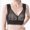 Dark Gray, variant on Loopsun Womens Bras Plus Size, Bras for Women, Women's Lace Solid Seamless Breathable Gathered Full Cup Underwear Daily Bra Dark Gray L