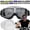 White, variant on OTG Vintage Motorcycle Goggles Fits Over Glasses, Soft Padded Riding Glasses with Anti-Slip Strap