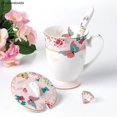 thumbnail image 5 of High Grade Bone Porcelain Tea Cups 330ml Ceramic Coffee Mug, 5 of 5