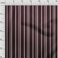thumbnail image 2 of oneOone Viscose Jersey Maroon Fabric Stripes Dress Material Fabric Print Fabric By The Yard 60 Inch Wide, 2 of 5