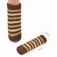 thumbnail image 1 of Fundas tejidas antideslizantes for patas de mesa y silla, 8 piezas de almohadillas protectoras for taburetes y patas de muebles, 1 of 2