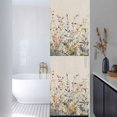 thumbnail image 3 of Vintage Botanical Window Privacy Film, Spring Floral Summer Botanical Rustic Static Cling UV Sun Blocking Heat Control Window Tint, Non-Adhesive One Way Windows Privacy Cover 17.7''x78.7'', 3 of 7