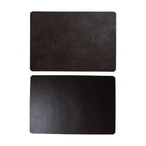 TACILIP Kitchen Utensils, Cowhide Grain Pvc Leather Placemats Oilproof Coffee Mats Western Food Mats Heat Insulation Mats Table Mats, Gifts for Women