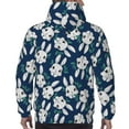 thumbnail image 7 of Sikiie Cute Rabbit Men's Hoodie, Essentials Hoodie, Sweatshirt, Pullover Hooded Sweatshirt for Men-X-Large, 7 of 7